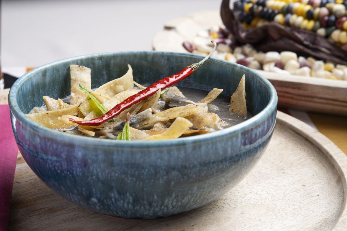 Discover the Flavor Explosion: Sopa de Huitlacoche at Hotel Las Palapas