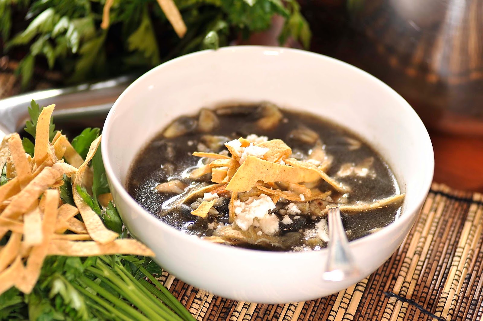 Discover the Flavor Explosion: Sopa de Huitlacoche at Hotel Las Palapas