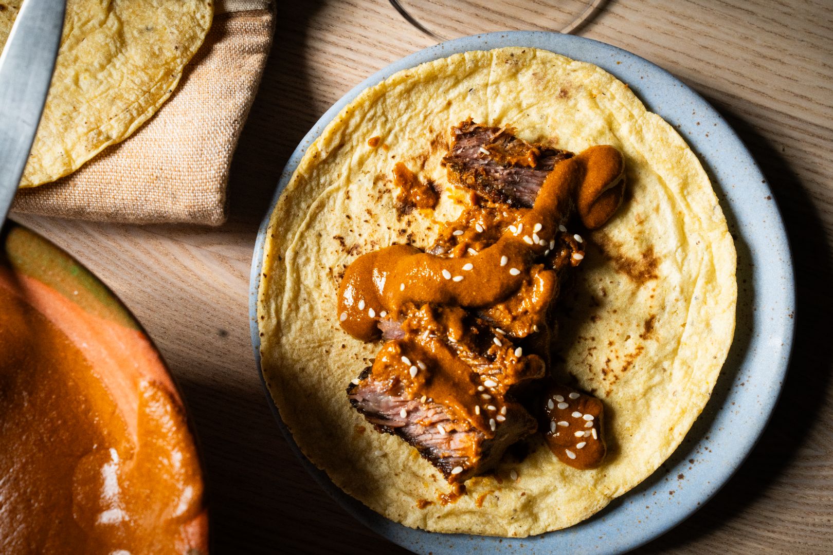 Discovering the Authentic Flavor of Tacos de Mole de Guerrero: A Must-Try Mexican Dish at Hotel Las Palapas