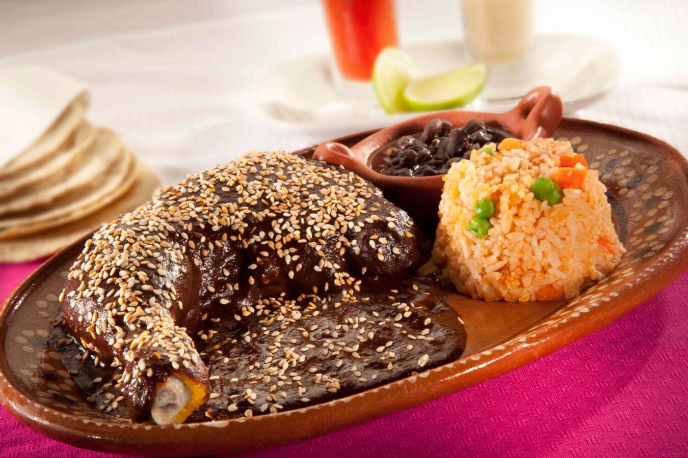 Discovering the Flavorful Delight of Tacos de Mole de Puebla: A Culinary Adventure at Hotel Las Palapas