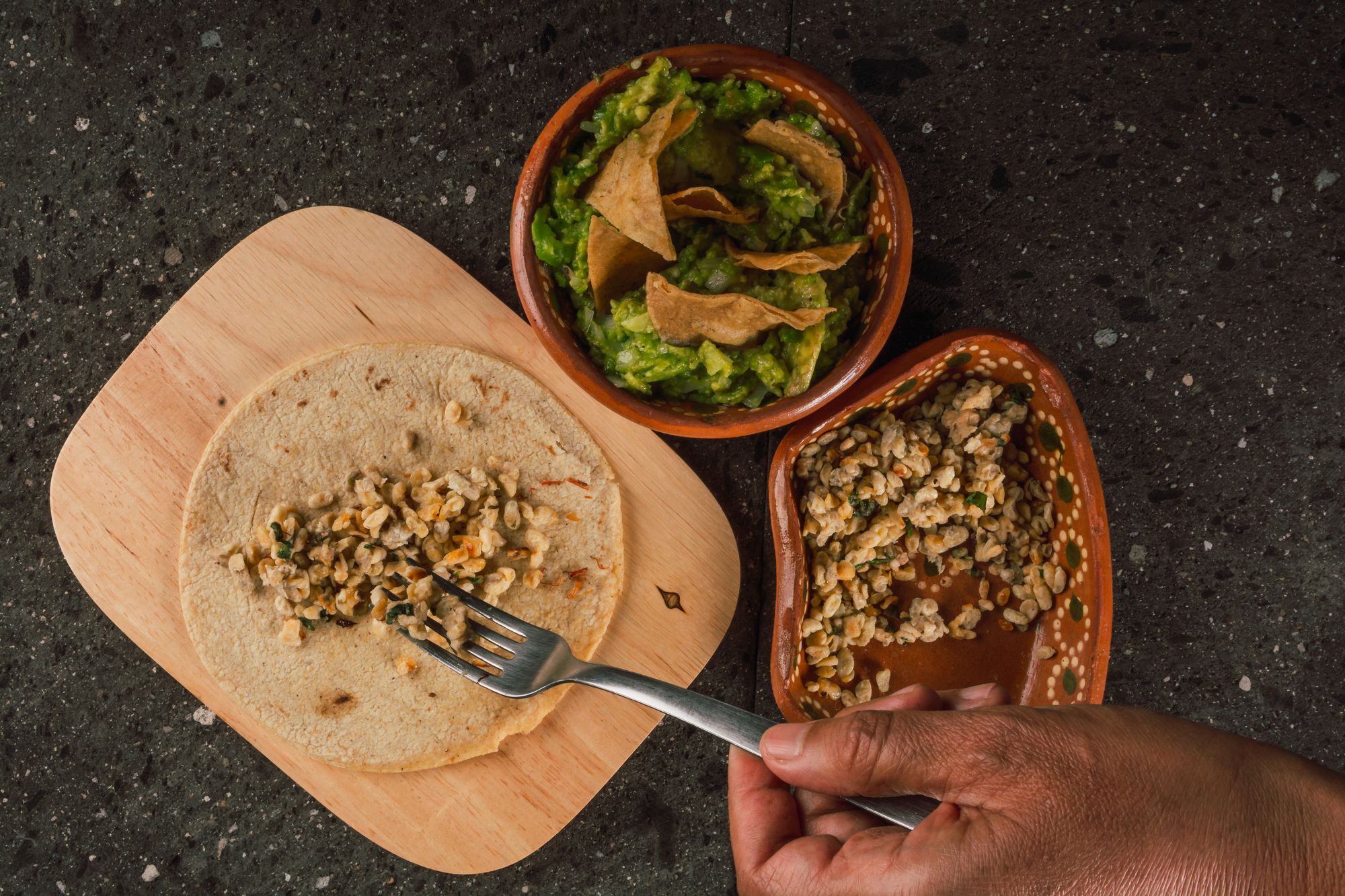 Tacos de Escamoles: A Unique Mexican Delicacy You Must Try at Hotel Las Palapas