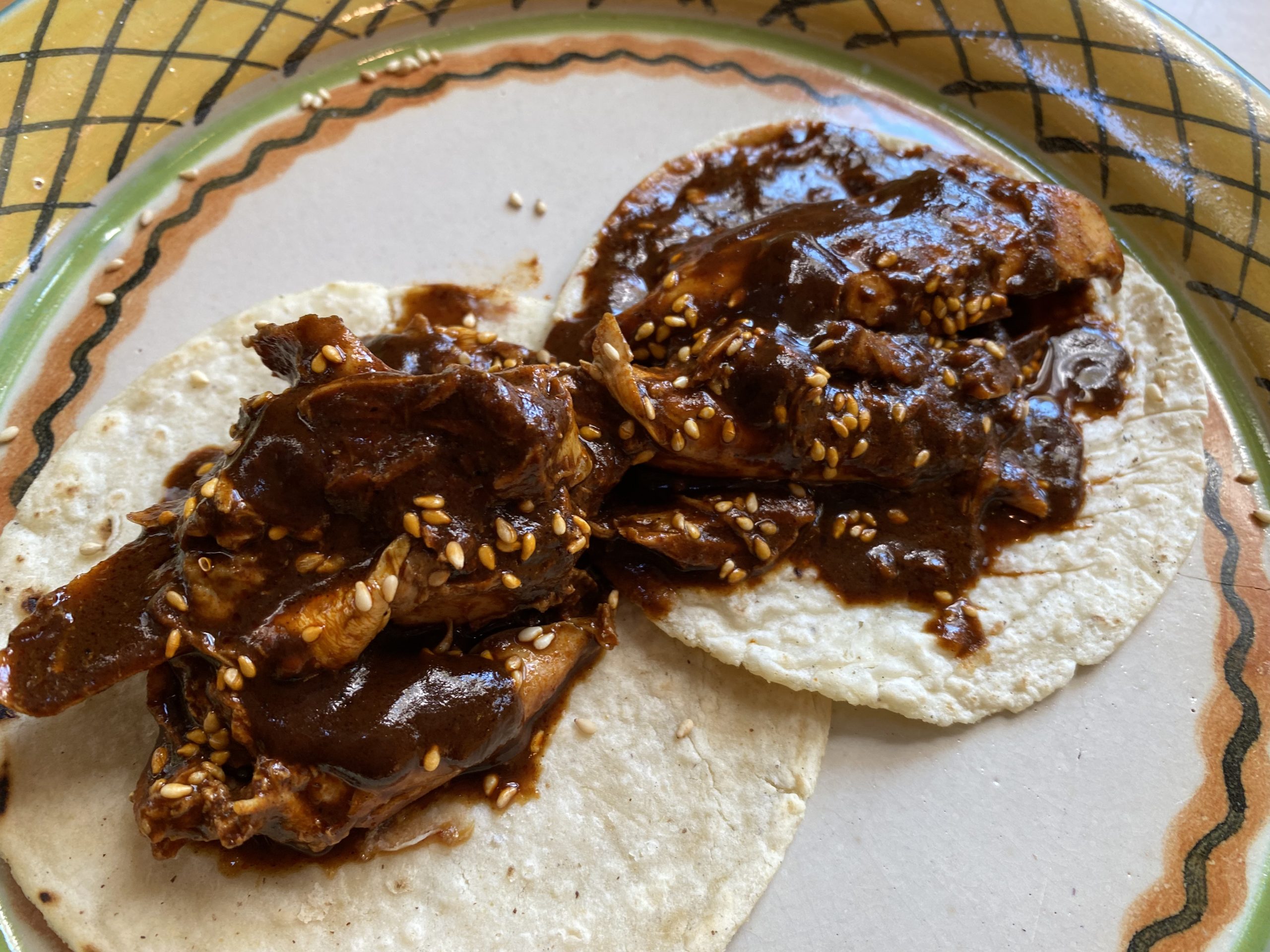 Tacos de Mole Negro: A Delicious Taste of Mexican Tradition at Hotel Las Palapas